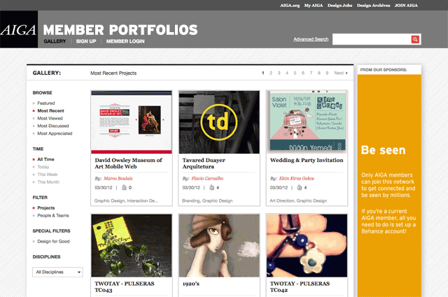 Set Up Your Aiga Member Behance Portfolio Aiga San Antonio